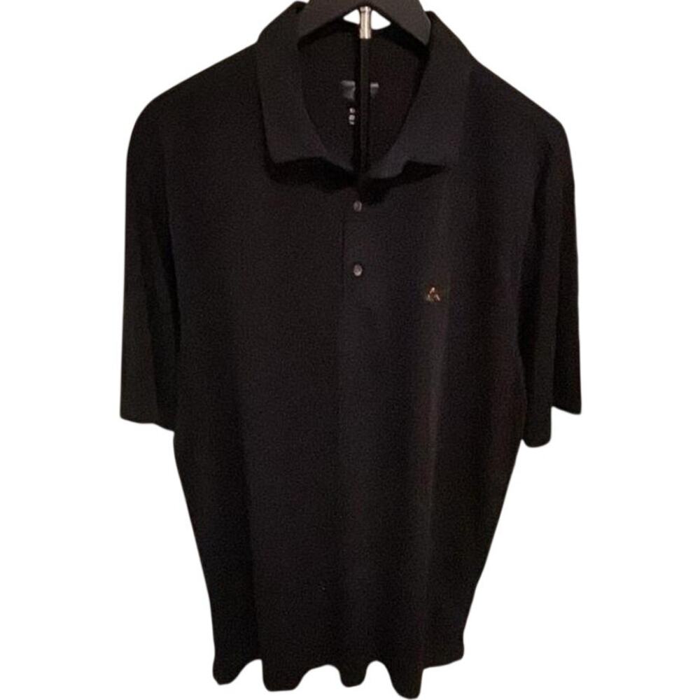 Greg Norman Mens Navy Blue Golf Polo Shirt XL
